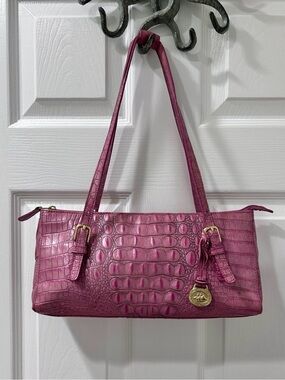 Vintage Brahmin Melanie East West Leather Bag